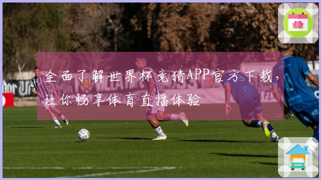 全面了解世界杯竞猜APP官方下载，让你畅享体育直播体验