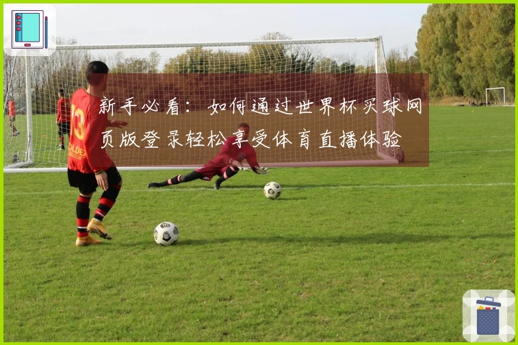 新手必看：如何通过世界杯买球网页版登录轻松享受体育直播体验